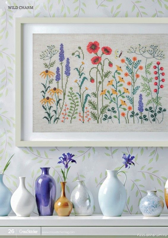 Коллекция вышивки в журнале «CrossStitcher №425 2025»