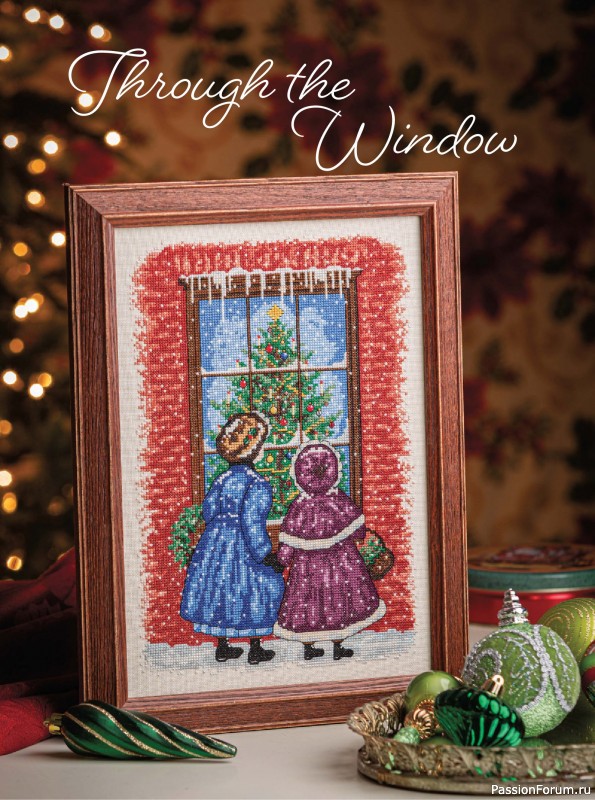 Коллекция вышивки в журнале «Just CrossStitch - Christmas 2026»