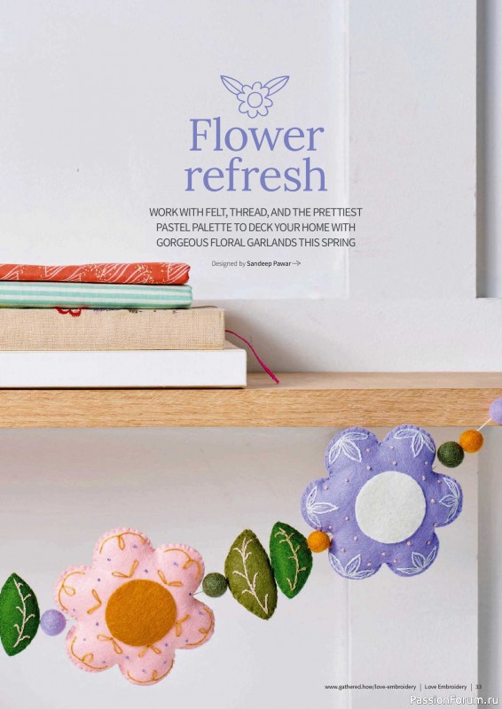 Коллекция вышивки в журнале &laquo;Love Embroidery №77 2026&raquo;