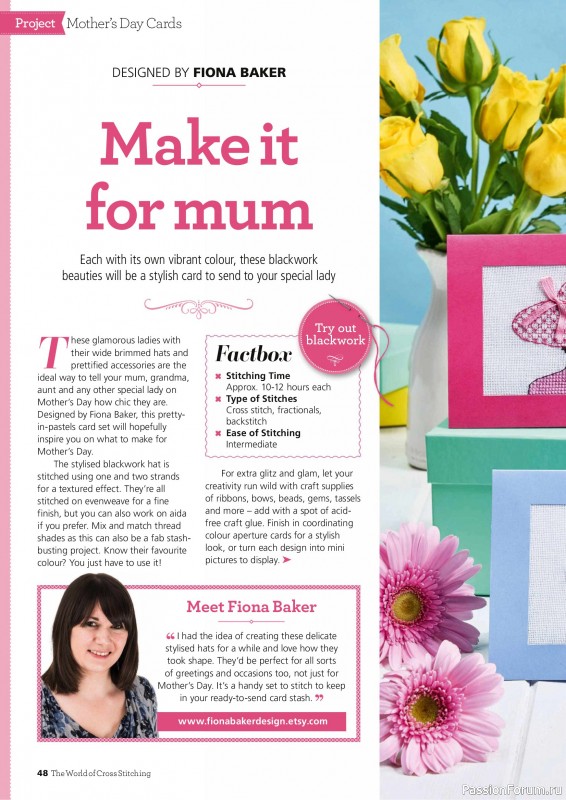 Коллекция вышивки в журнале &laquo;The World of Cross Stitching №369 2026&raquo;