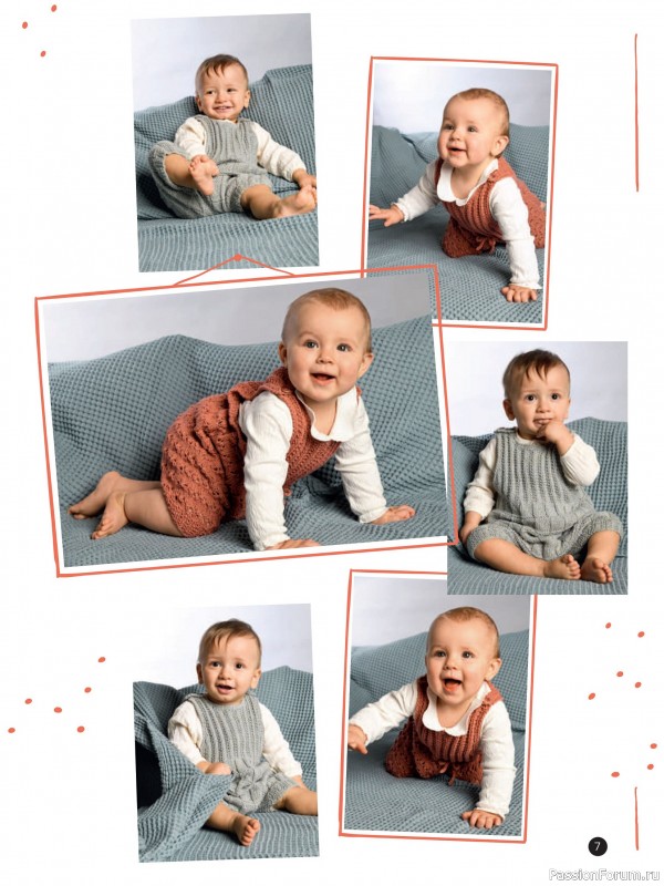 Вязаные модели для детей в журнале «Baby Maschenmode №69 2026»