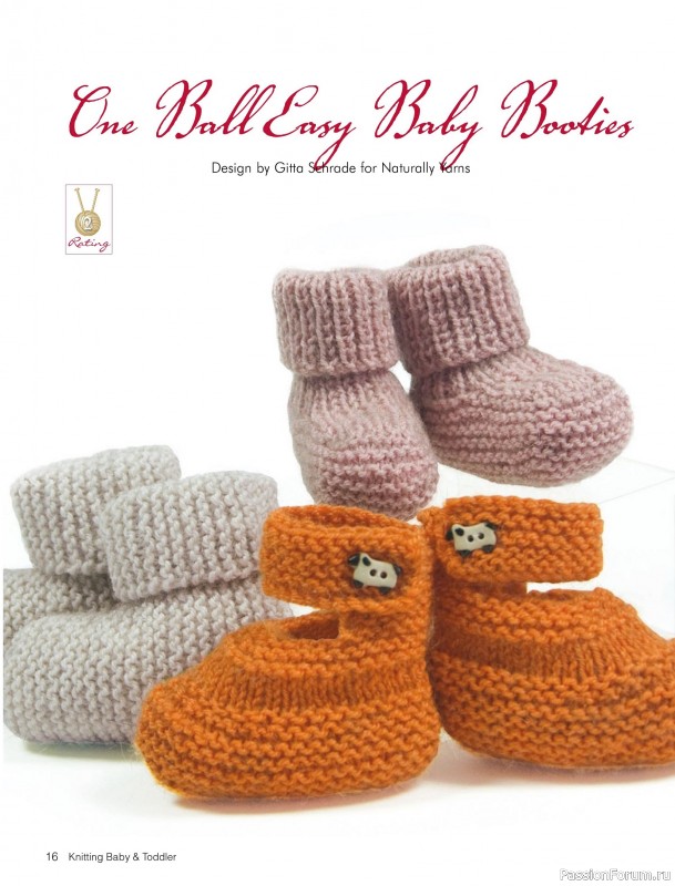Вязаные модели для детей в журнале «Knitting Baby & Beyond №7 2025»
