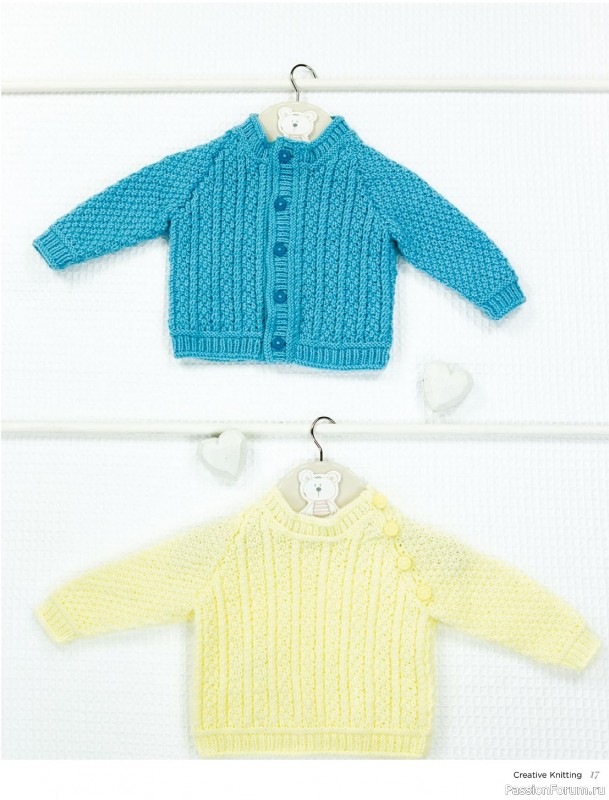 Вязаные модели спицами в журнале «Creative Knitting №84 2024»