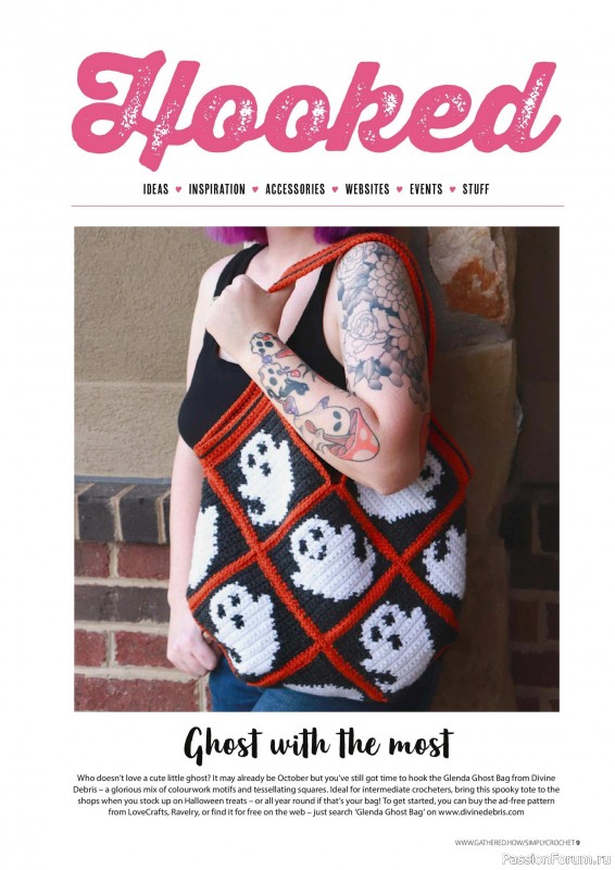 Вязаные проекты крючком в журнале «Simply Crochet №167 2025»