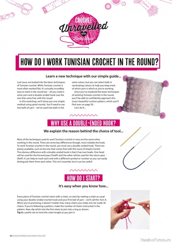 Вязаные проекты крючком в журнале «Simply Crochet №179 2026»