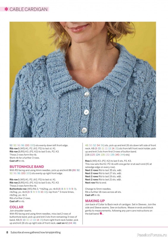 Вязаные проекты крючком в журнале «Simply Knitting №267 2025»