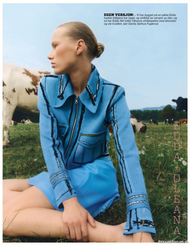 Вязаные проекты спицами в журнале «VG Strikk Magazine №48 2025»