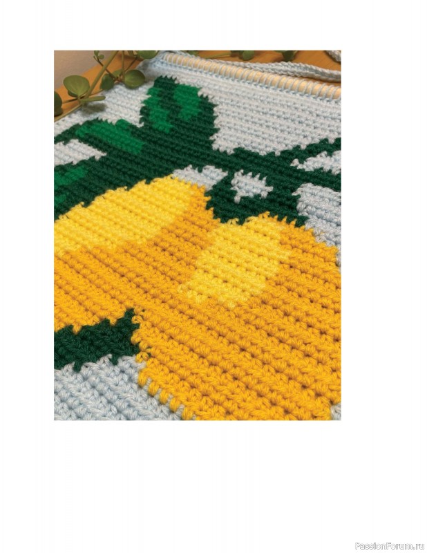 Вязаные проекты в книге «Modern Crochet Tapestries». Продолжение