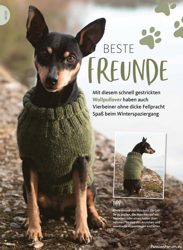Вязаные проекты в журнале «Selbst Gestrickt №1 2026»