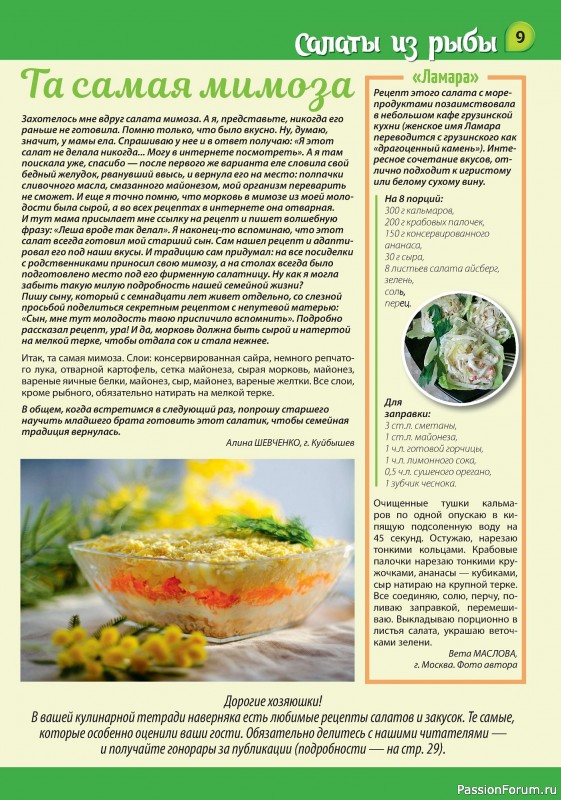 Коллекция кулинарных рецептов в журнале «Наша кухня Салаты и Закуски №2 2024»