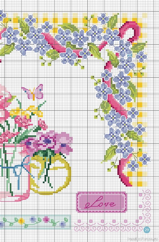 Коллекция проектов для рукодельниц в журнале &laquo;A Punto Croce Fiori - Marzo 2026&raquo;