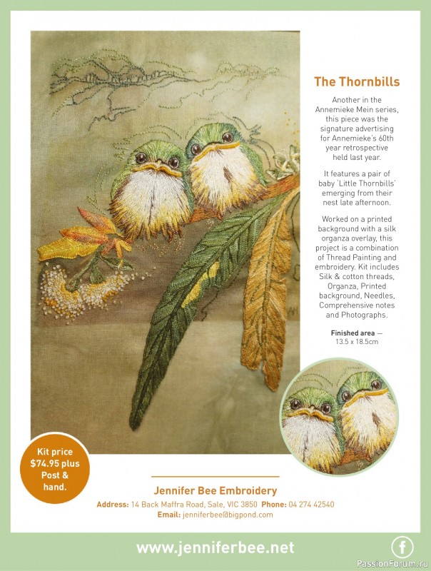 Коллекция проектов для рукодельниц в журнале «Australian Homespun №228 2025»