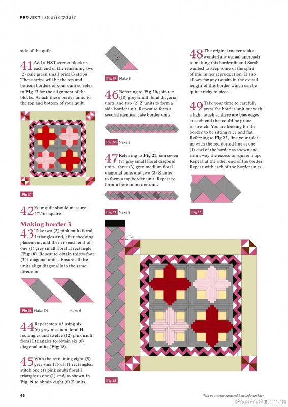 Коллекция проектов для рукодельниц в журнале «Todays Quilter №135 2025»