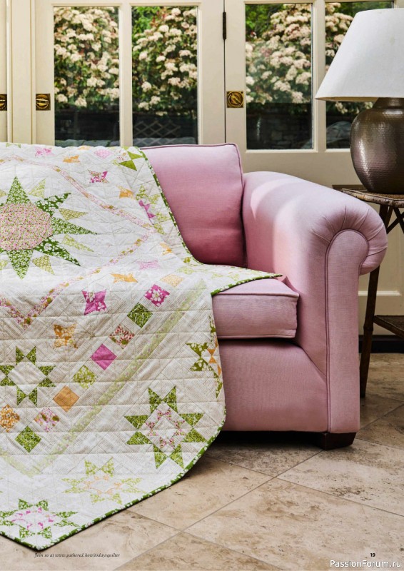 Коллекция проектов для рукодельниц в журнале «Todays Quilter №142 2026»