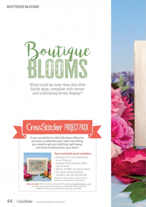 Коллекция вышивки в журнале «CrossStitcher №425 2025»