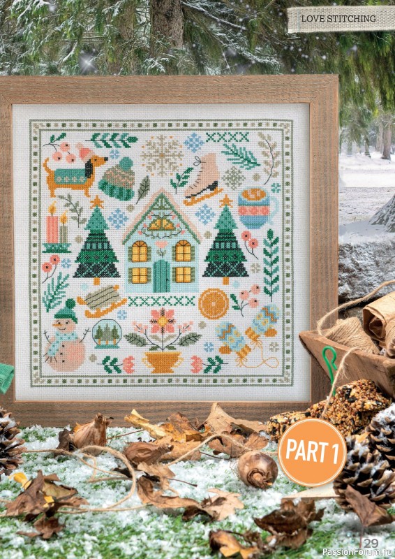 Коллекция вышивки в журнале «CrossStitcher №430 2025»