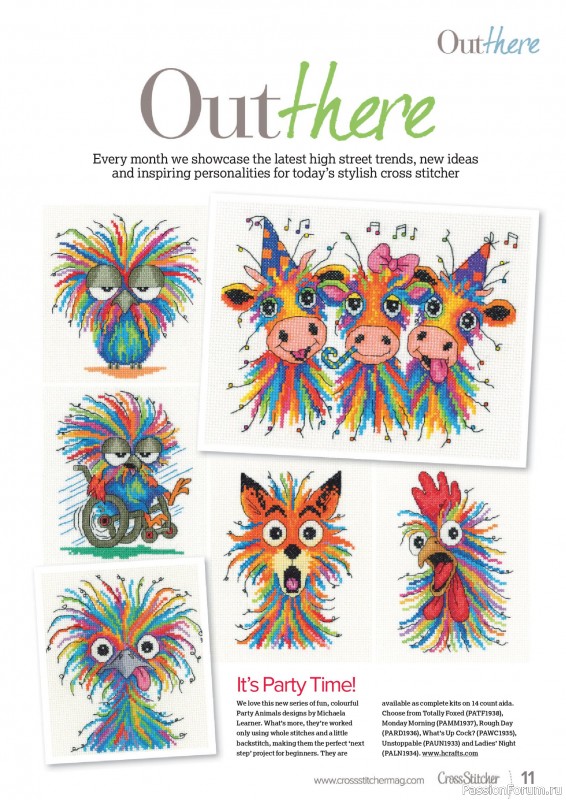 Коллекция вышивки в журнале «CrossStitcher №431 2026»