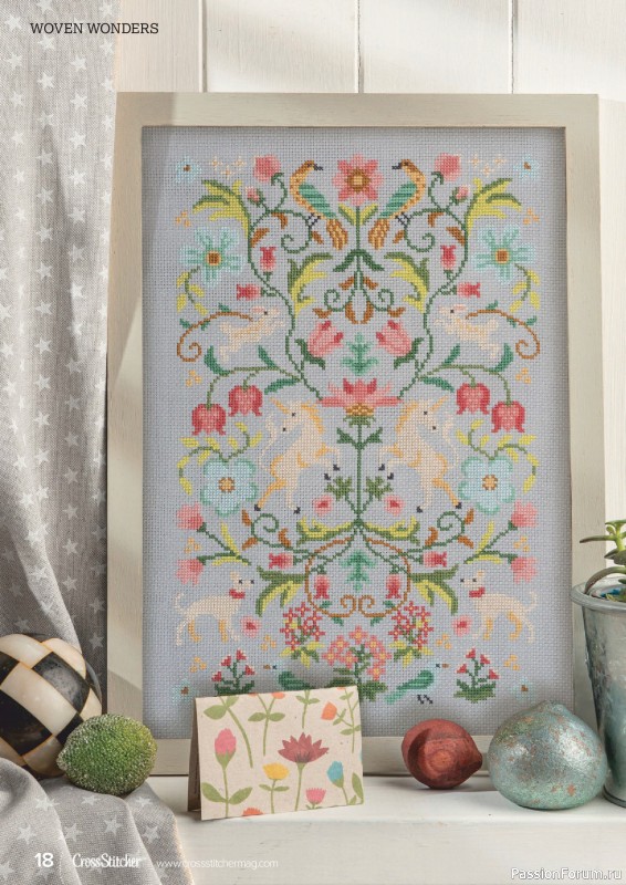 Коллекция вышивки в журнале «CrossStitcher №431 2026»