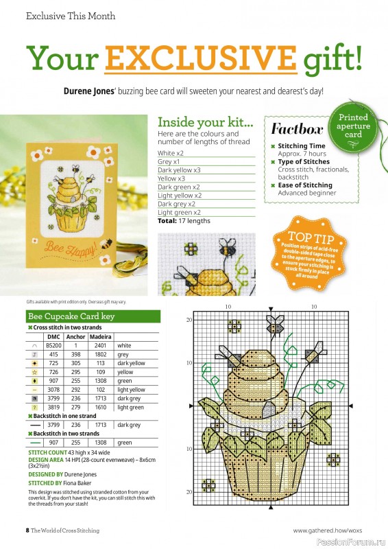 Коллекция вышивки в журнале &laquo;The World of Cross Stitching №372 2026&raquo;