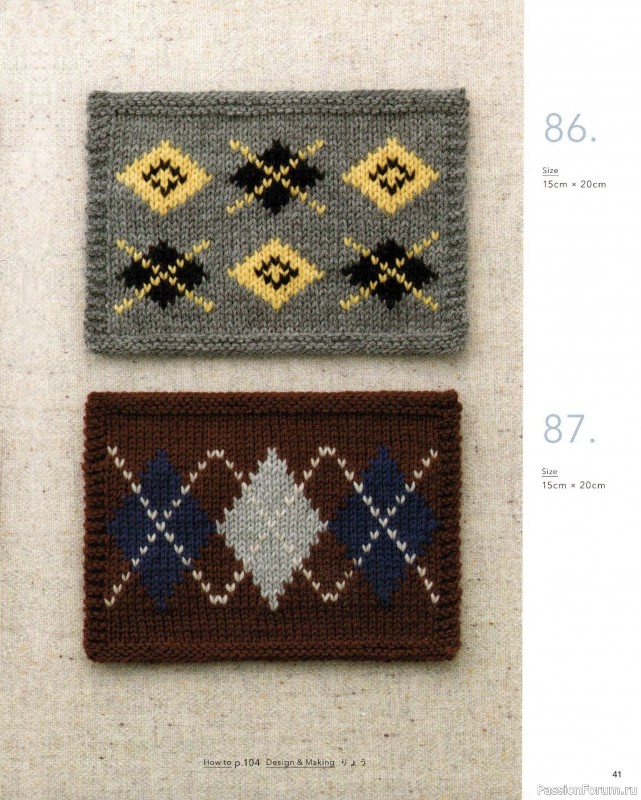 Вязаные модели в книге &laquo;The Knitting Patterns 136 - NV72178&raquo;