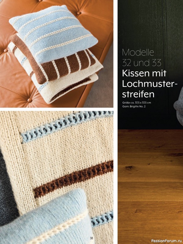Вязаные модели в журнале «Verena Spezial V224 2025 - Cosy Home»
