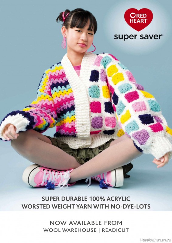 Вязаные проекты крючком в журнале «Simply Crochet №153 2024»