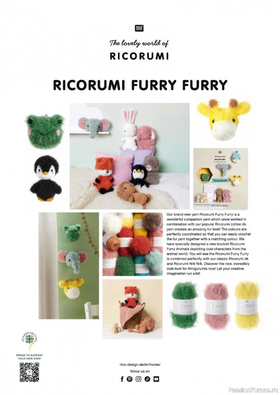 Вязаные проекты крючком в журнале «Simply Crochet №168 2025»