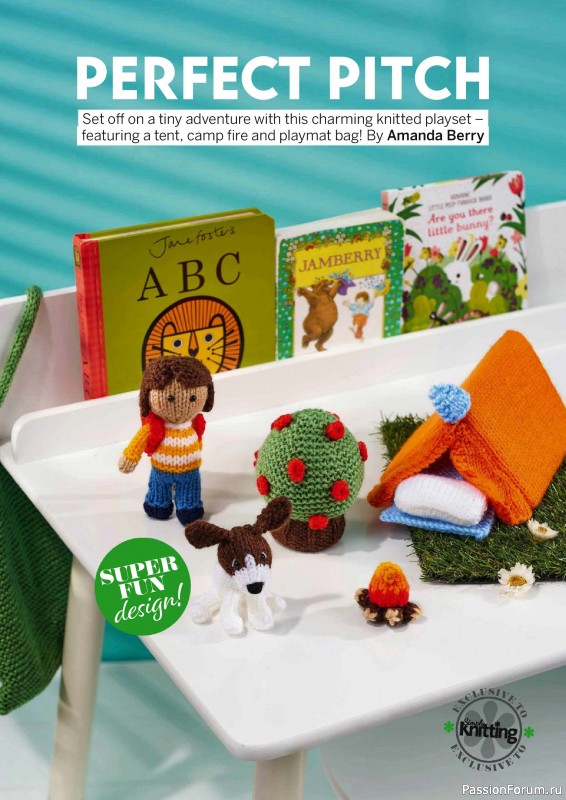 Вязаные проекты крючком в журнале «Simply Knitting №265 2025»