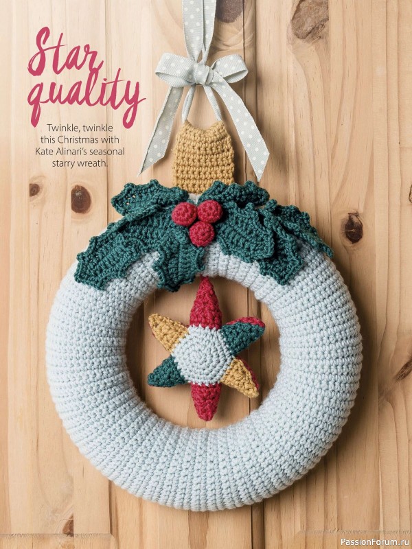 Вязаные проекты крючком в журнале «Your Crochet Christmas - 2025»