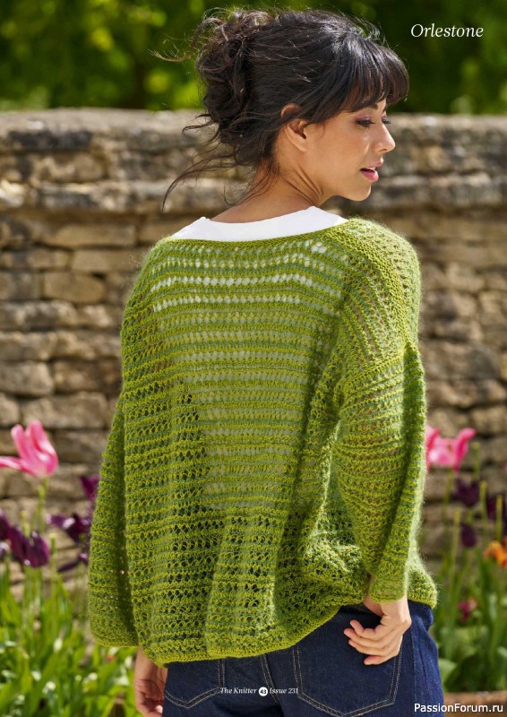 Вязаные проекты спицами в журнале &laquo;The Knitter №231 2026&raquo;