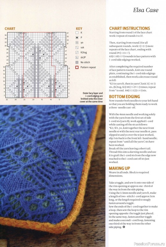 Вязаные проекты спицами в журнале «The Knitter. Lace Collection 2012»