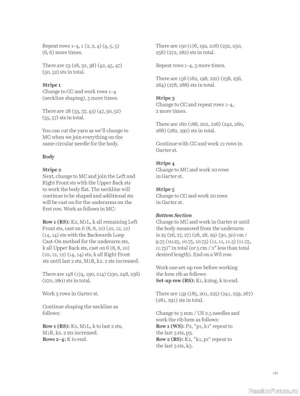 Вязаные проекты в книге &laquo;Knits to Wear&raquo;. Продолжение