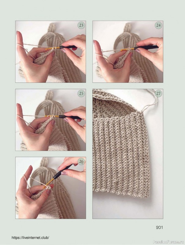 Вязаные проекты в книге «Поперечное вязание крючком от А до Я». Продолжение