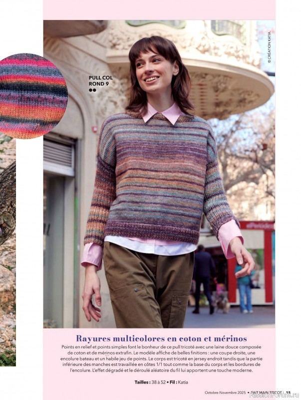 Вязаные проекты в журнале &laquo;Fait Main Tricot №57 2025&raquo;