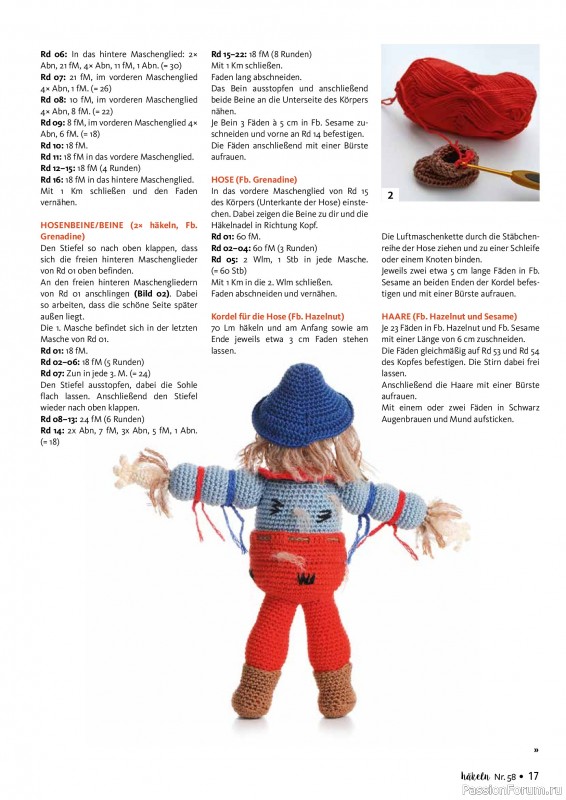 Вязаные проекты в журнале «Hakeln das MaschenMagazin №58 2026»