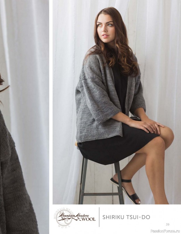 Вязаные проекты в журнале &laquo;Knit.Wear - Wool Studio Vol.101 2018&raquo;