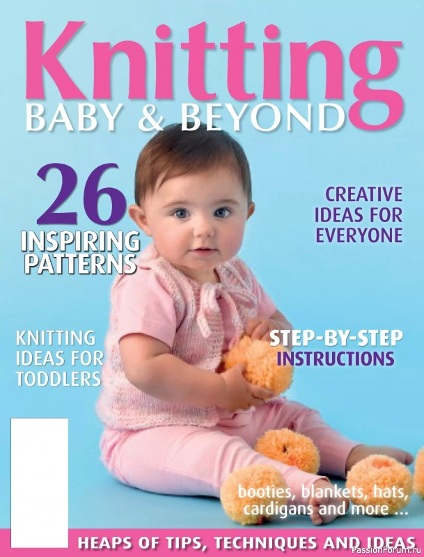 Вязаные модели для детей в журнале «Knitting Baby & Beyond №6 2025»