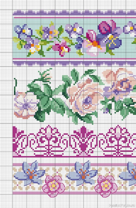 Коллекция проектов для рукодельниц в журнале &laquo;A Punto Croce Fiori - Marzo 2026&raquo;