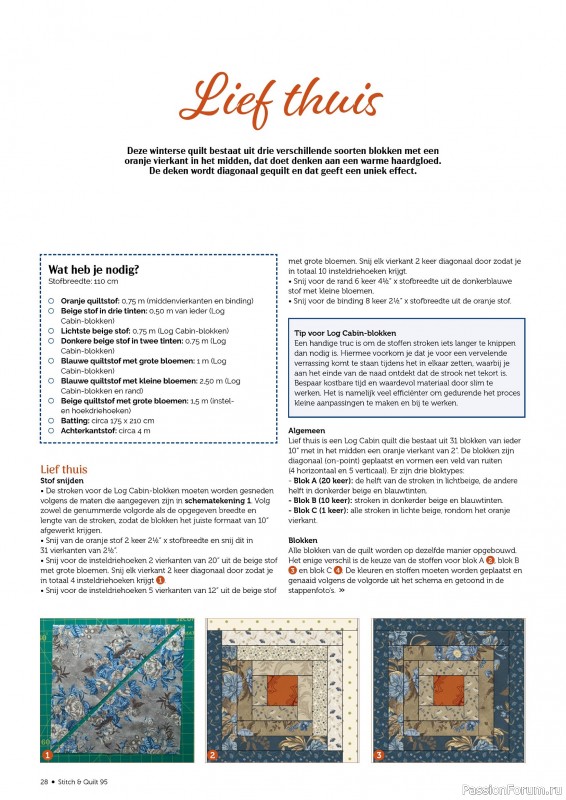 Коллекция проектов для рукодельниц в журнале &laquo;Stitch & Quilt №95 2026&raquo;
