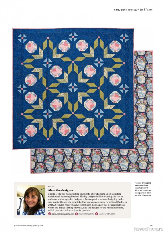 Коллекция проектов для рукодельниц в журнале &laquo;Todays Quilter №143 2026&raquo;
