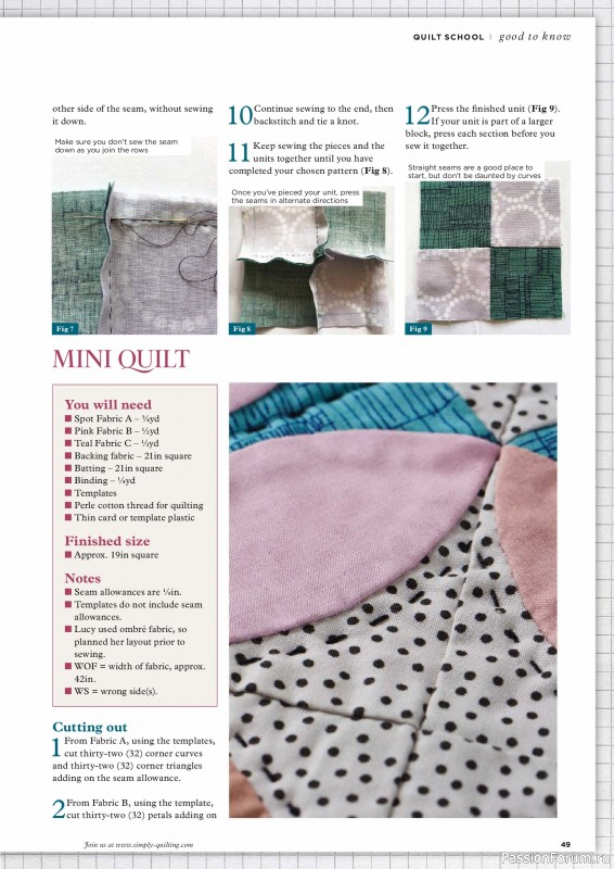 Коллекция проектов для рукодельниц в журнале «Todays Quilter №144 2026»