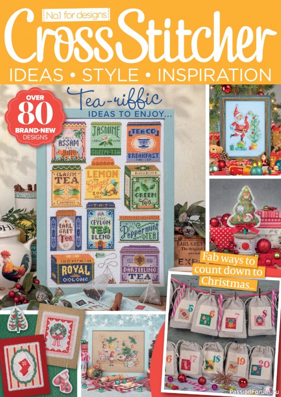 Коллекция вышивки в журнале «CrossStitcher №441 2026»