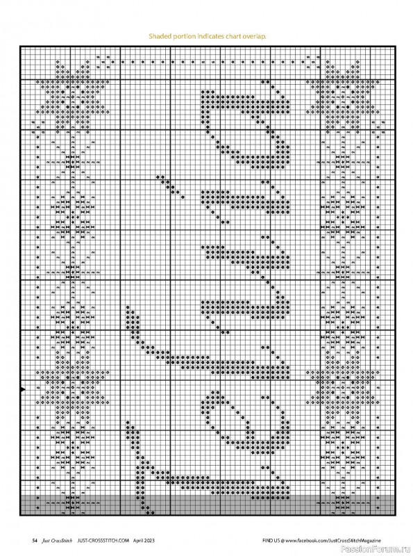 Коллекция вышивки в журнале «Just CrossStitch Vol.41 №2 2023»