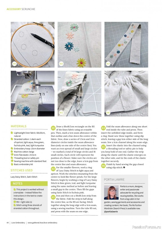 Коллекция вышивки в журнале &laquo;Love Embroidery №77 2026&raquo;