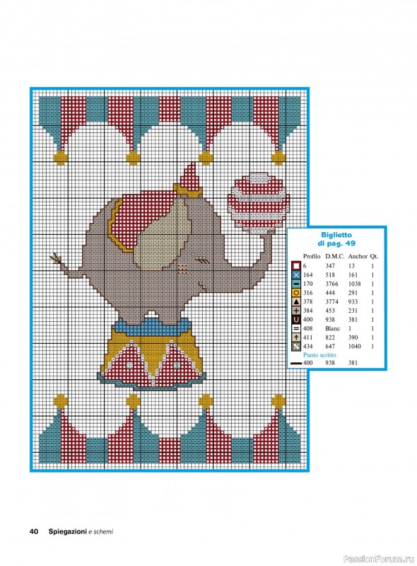 Коллекция вышивки в журнале &laquo;Profilo Punto Croce Bebe №1 2026&raquo;