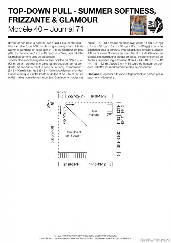 Вязаные проекты в журнале &laquo;Lana Grossa - Spring/Summer 2026&raquo;