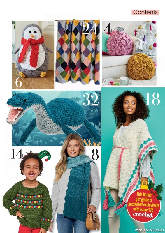 Вязаные проекты крючком в журнале «Crochet Now №126 2025»