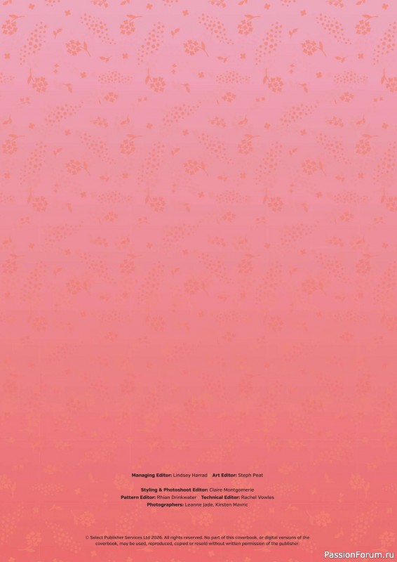 Вязаные проекты крючком в журнале &laquo;Inside Crochet №186 2026&raquo;