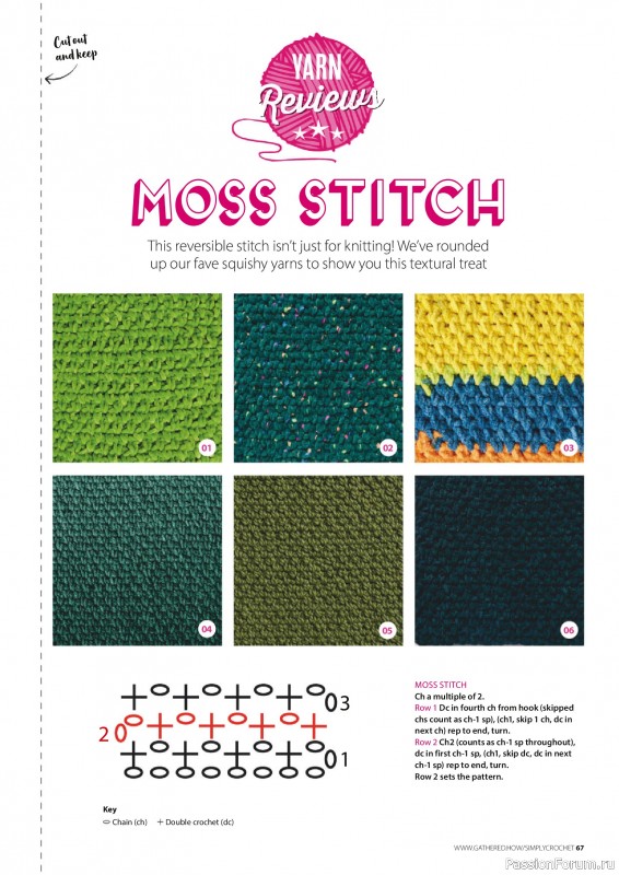 Вязаные проекты крючком в журнале «Simply Crochet №168 2025»