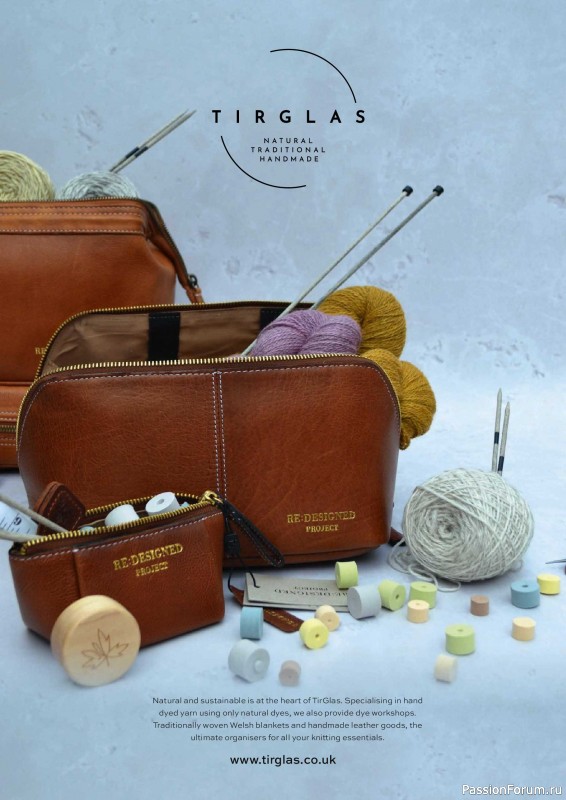 Вязаные проекты спицами в журнале «The Knitter №227 2026»